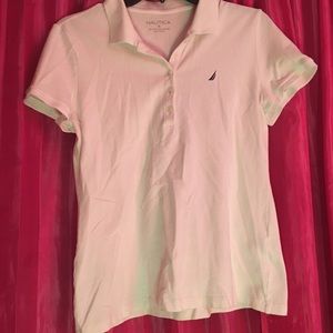 White Nautica Tee